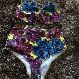 ASOS High Waisted Bikini Swimsuit